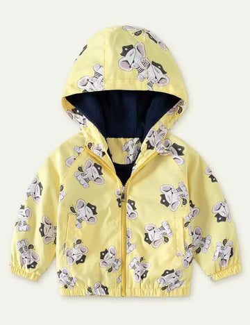 Animal Print Zip Jacket - Mini Taylor